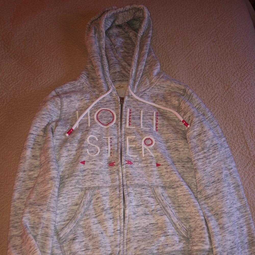 Hollister Zip Up Sweatshirt